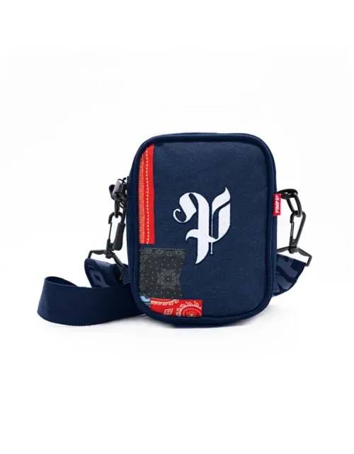 Crossbody Pimps Logo Heráldico - Bandana Azul