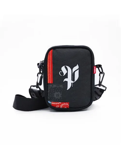 Crossbody Pimps Logo Heráldico - Bandana Negro