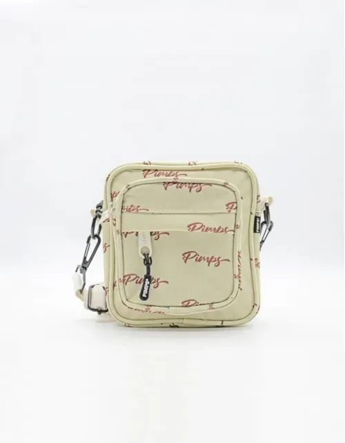 Crossbody Pimps - Multilogo - Vainilla