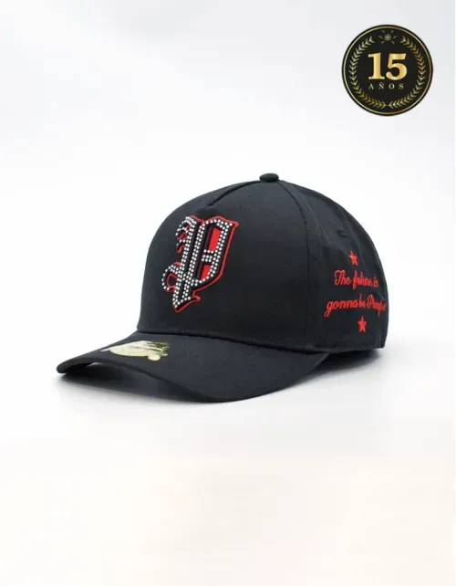 Gorra Dad Hat Pimps - Colección Aniversario - Rojo
