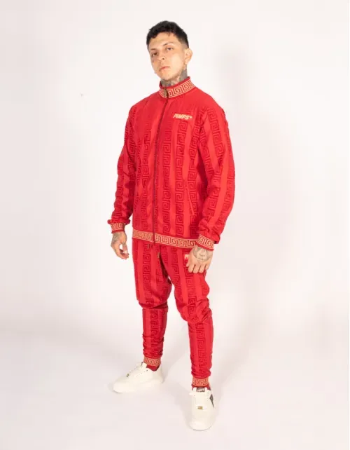 Buzo Conjunto Pimps Hombre - Colección Creta - Rojo