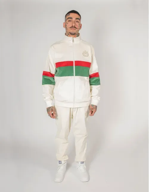 Buzo Conjunto Pimps Hombre Cotelé - Corduroy Scudetto - Negro