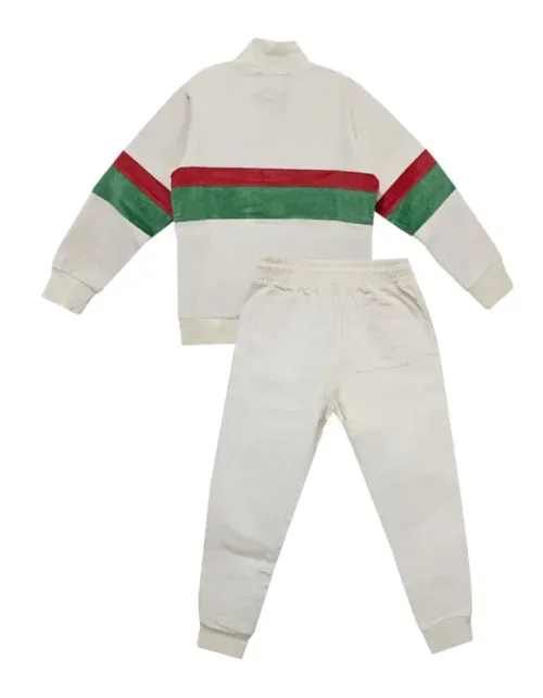Buzo Conjunto Pimps Juvenil Cotelé - Corduroy Scudetto - Vainilla
