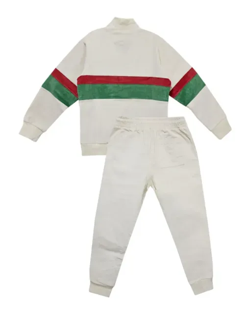 Buzo Conjunto Pimps Bebe Cotelé - Corduroy Scudetto - Vainilla