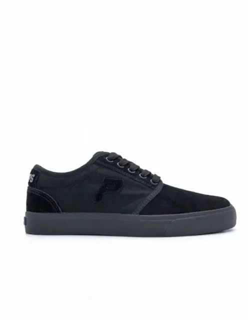 Zapatillas Pimps Hombre - VULCANO LOW Suede - 149 BLK