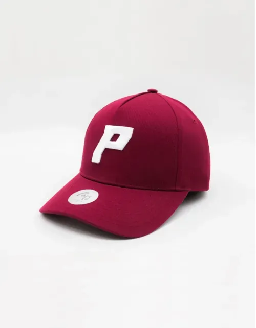 Gorra Snapback Pimps Básico - Burdeo