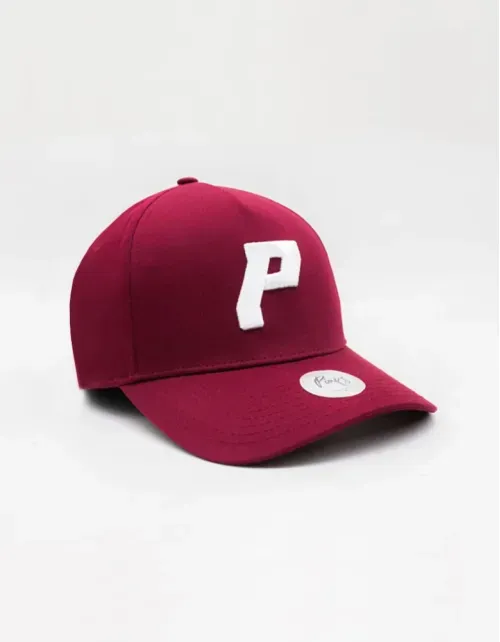 Gorra Snapback Pimps Básico - Burdeo