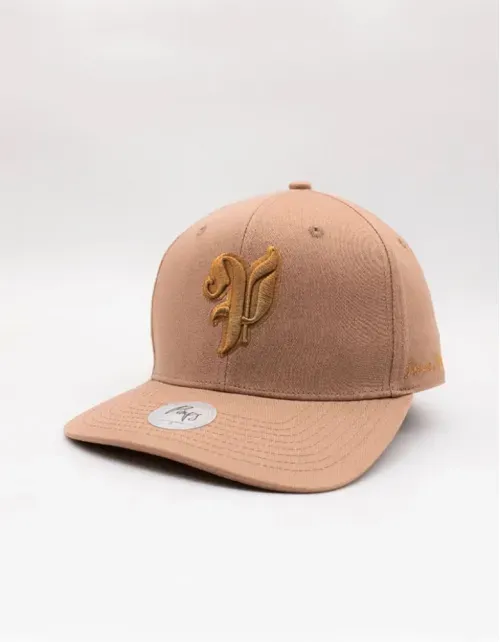 Gorra Snapback Pimps - Colección Heráldica - Mocca
