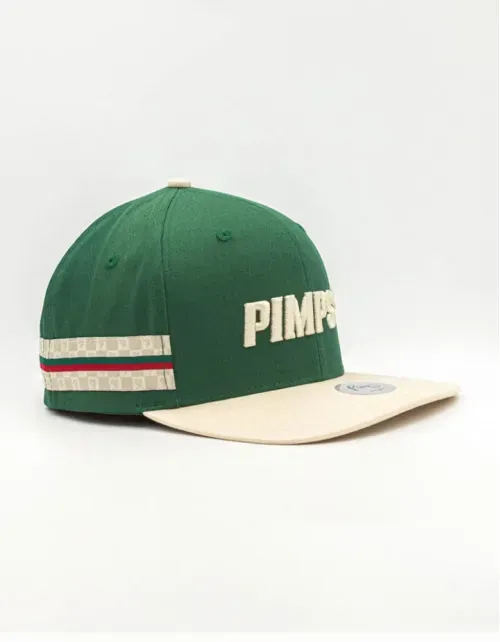 Gorra Snapback Pimps - Trace Summer - Verde