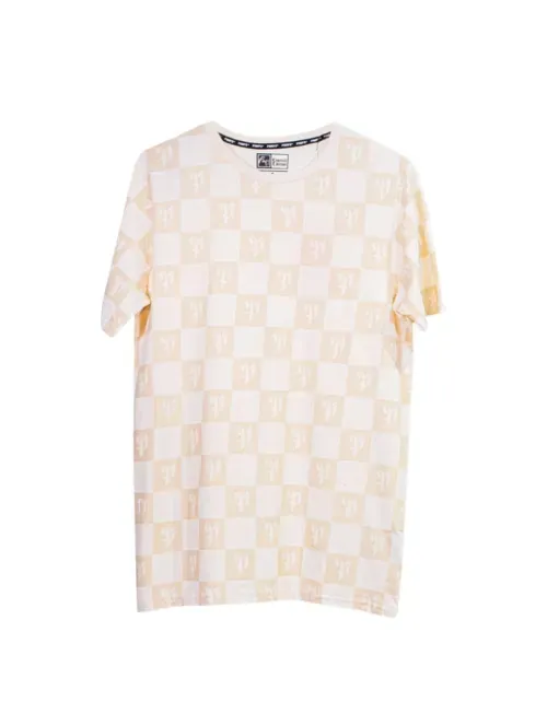Polera Pimps Niño Cuadros - Colección Heráldica - Beige