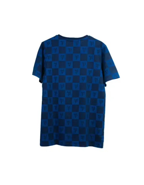 Polera Pimps Bebe Cuadros - Colección Heráldica - Azul