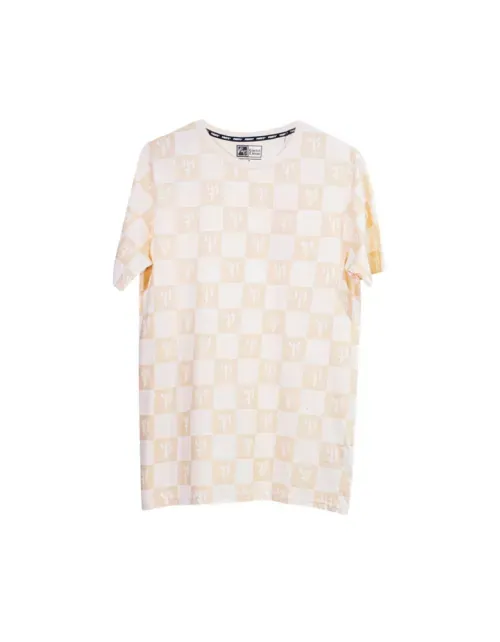 Polera Pimps Bebe Cuadros - Colección Heráldica - Beige