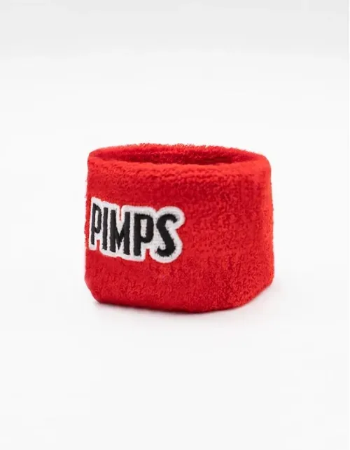 Banda Muñequera Pimps Deportiva - Rojo