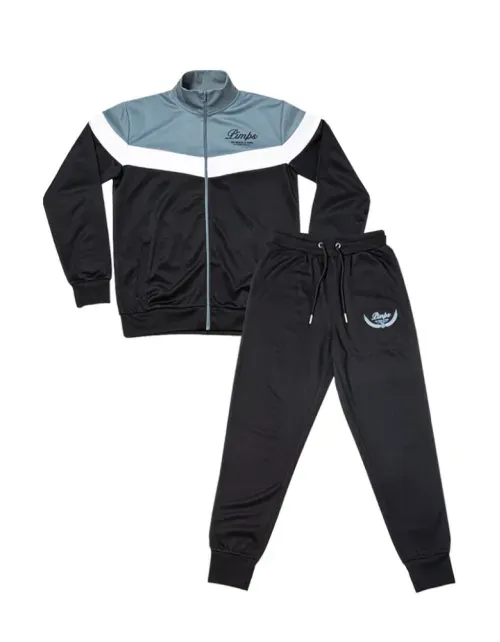Buzo Conjunto Pimps Bebe - Colección Arpione - Negro/Gris
