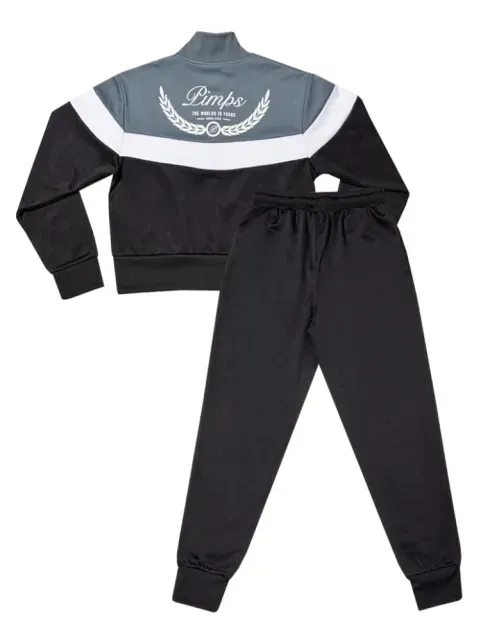 Buzo Conjunto Pimps Mujer - Colección Arpione - Negro/Gris