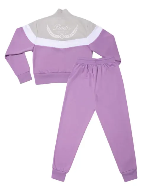 Buzo Conjunto Pimps Mujer - Colección Arpione - Lila/Gris