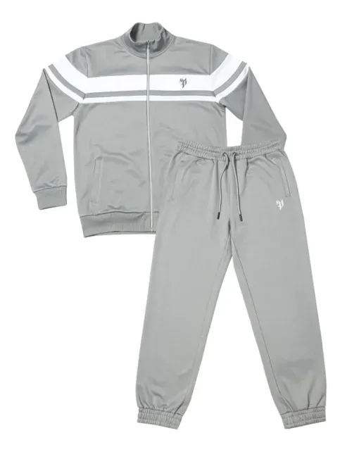Buzo Conjunto Pimps Juvenil - Colección Heráldica - Gris