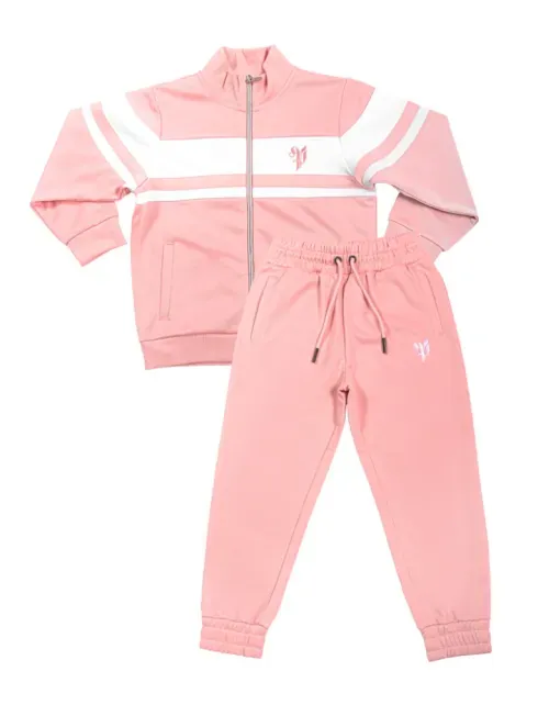 Buzo Conjunto Pimps Niña - Colección Heráldica - Rosa