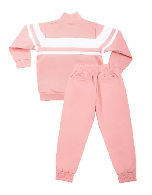 Buzo Conjunto Pimps Niña - Colección Heráldica - Rosa