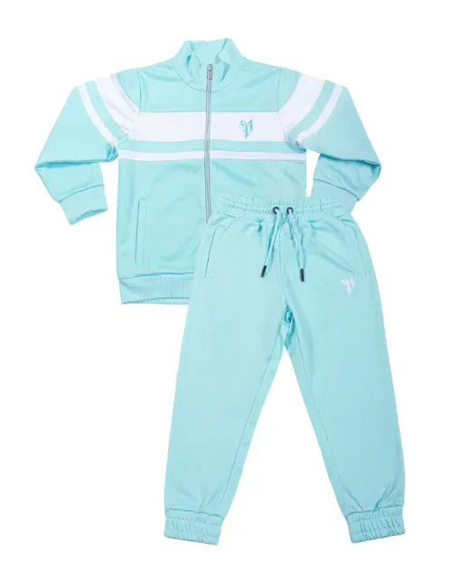 Buzo Conjunto Pimps Niño - Colección Heráldica - Celeste