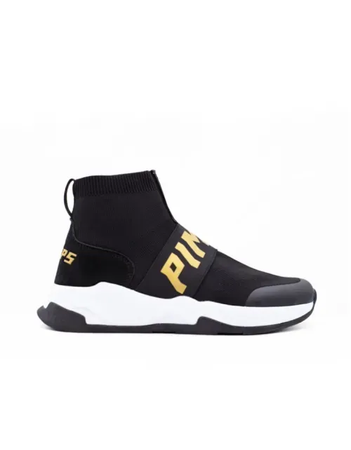 Zapatillas Pimps Juvenil - Smooth Black Gold