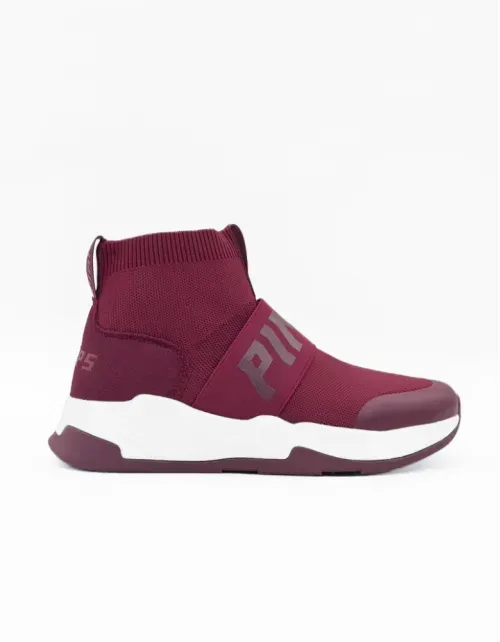 Zapatillas Pimps Hombre - Smooth Burdeo