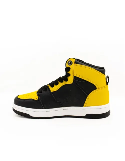 Zapatillas Pimps Hombre - Strong Hi - Black Yellow