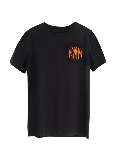 Polera Pimps Hombre - Colección Distortion - Naranjo