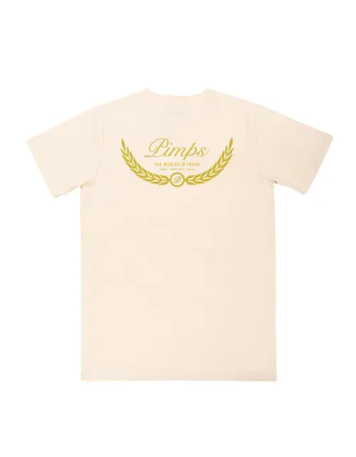 Polera Pimps Unisex - Colección Arpione - Crema