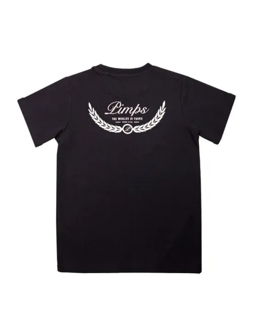 Polera Pimps Niño - Colección Arpione - Negro