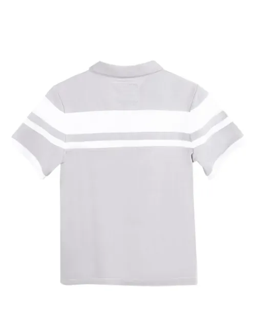 Polera Pimps Juvenil Piqué - Colección Heraldica - Gris