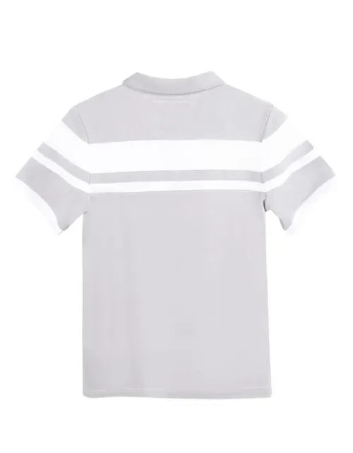 Polera Pimps Hombre Piqué - Colección Heraldica - Gris