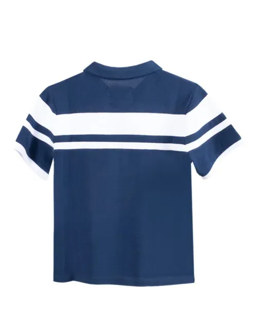 Polera Pimps Juvenil Piqué - Colección Heraldica - Azul