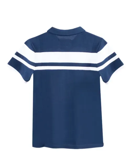 Polera Pimps Hombre Piqué - Colección Heraldica - Azul