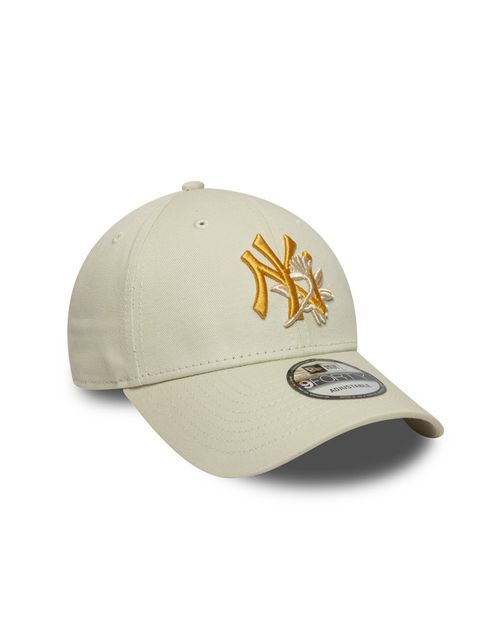 Gorra Dad Hat New Era - 9 FORTY Floral Icon - New York Yankees - Beige
