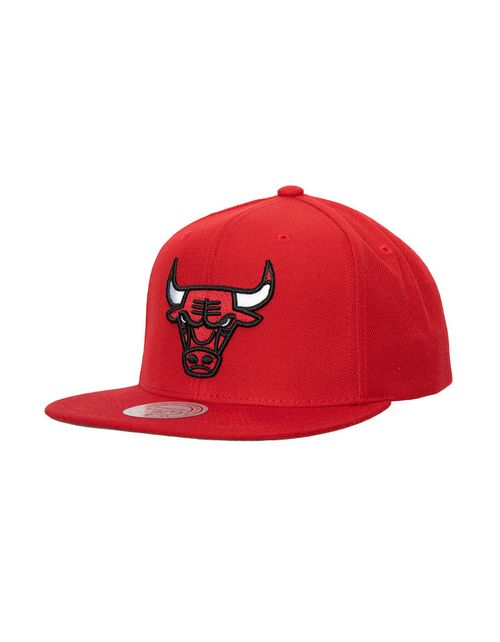 Gorra Snapback Mitchell & Ness - NBA TEAM GROUND 2.0 - Chicago Bulls - Rojo