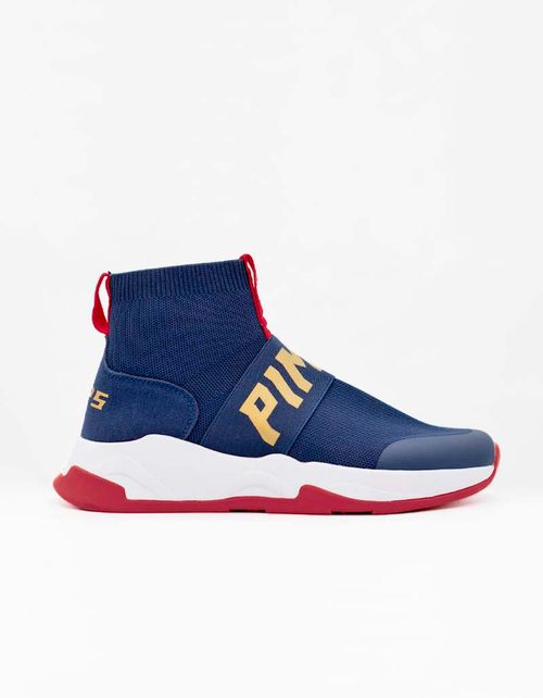 Zapatillas Pimps Juvenil - Smooth Blue Red