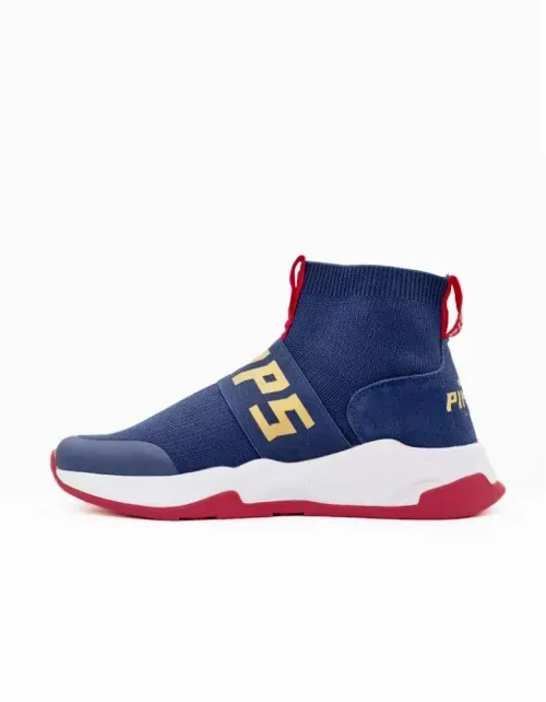 Zapatillas Pimps Juvenil - Smooth Blue Red