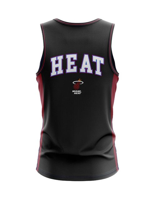 Camiseta NBA Niño - Miami Heat - Negro