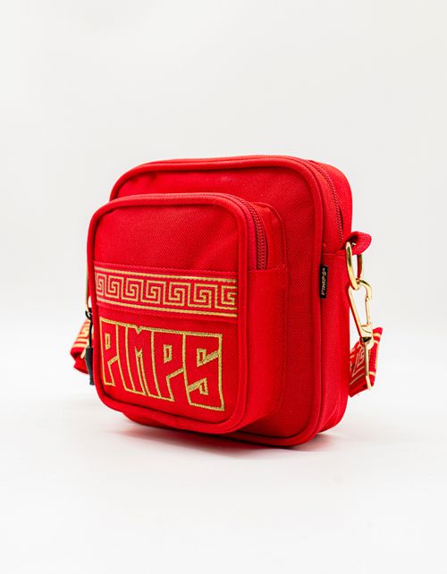 Crossbody Pimps - Colección Creta - Rojo