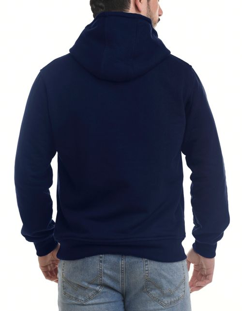 Poleron Pimps Hombre Hoodie Básico - Azul