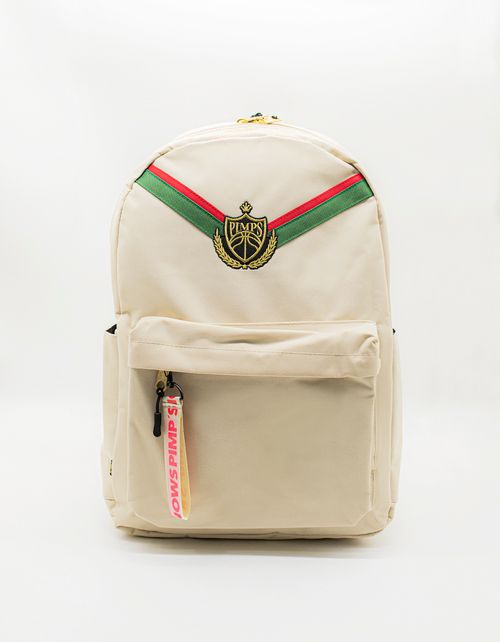 Mochila Pimps - Colección Scudetto - Beige