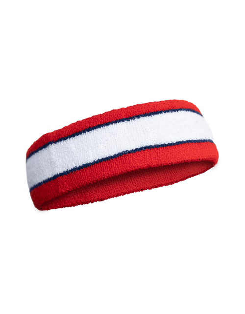 Banda Cintillo Pimps - Rojo Blanco Azul