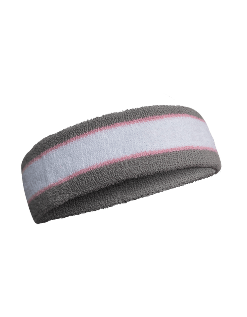 Banda Cintillo Pimps - Gris Blanco Rosado