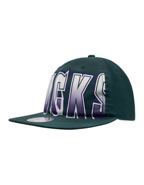 Gorra Snapback Authentic Milwaukee Bucks Verde