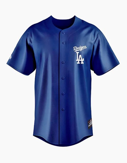 Camiseta MLB Hombre Los Angeles Dodgers Azul