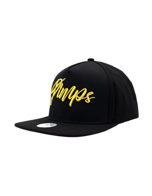 Gorra Snapback Pimps Línea Básica Negro