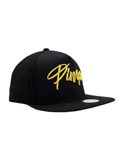 Gorra Snapback Pimps Línea Básica Negro
