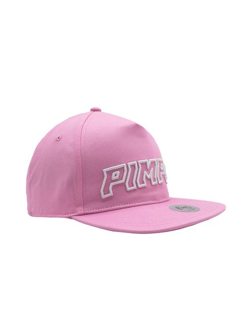 Gorra Snapback Pimps Línea Básica Rosado