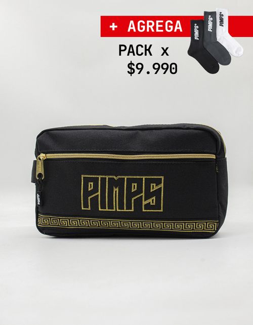 Neceser PIMPS - CRETA - Negro